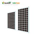 Bluesun 340w doble panel de vidrio solar transparente de 2 mm paneles mono 2019 nuevo